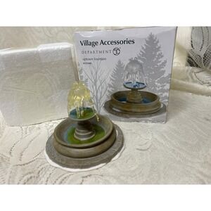 Rare 2012‎ Department 56 Village Accessories Uptown Fountain Figurine 4025449